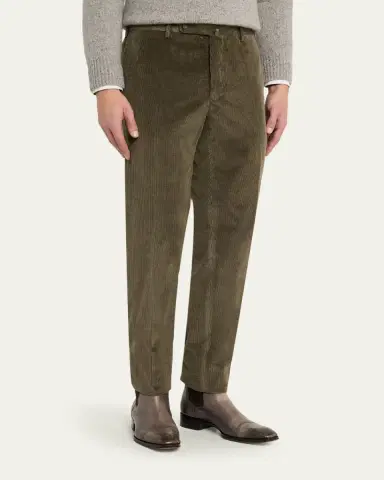 Incotex Men's Cashmere Corduroy Pants | Thumbnail 4 Incotex Men's Cashmere Corduroy Pants | Thumbnail 4