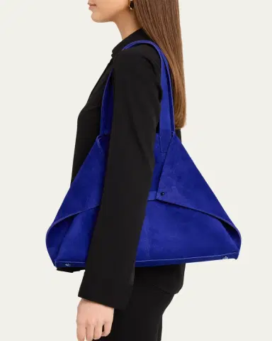 Akris Ai Medium Suede Tote Bag | Thumbnail 2 Akris Ai Medium Suede Tote Bag | Thumbnail 2