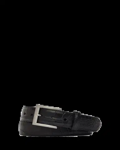 W. Kleinberg Men's Matte Alligator Belt | Thumbnail 2