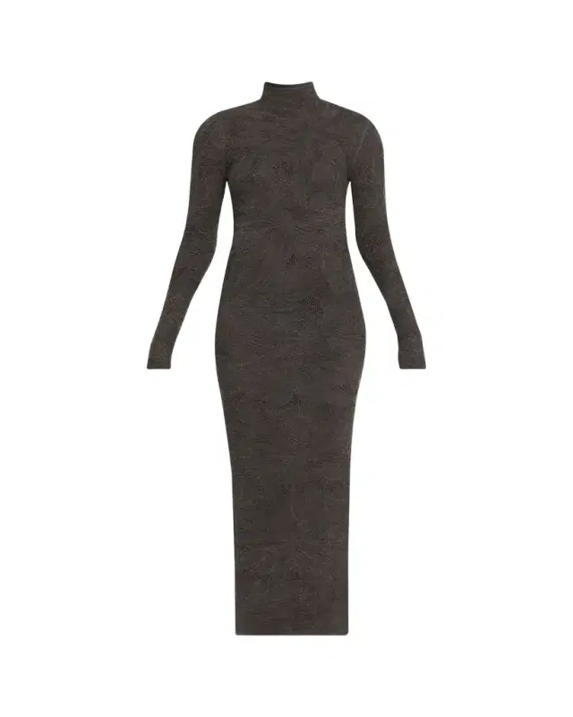 ALAÏA Floral Lace Maxi Dress