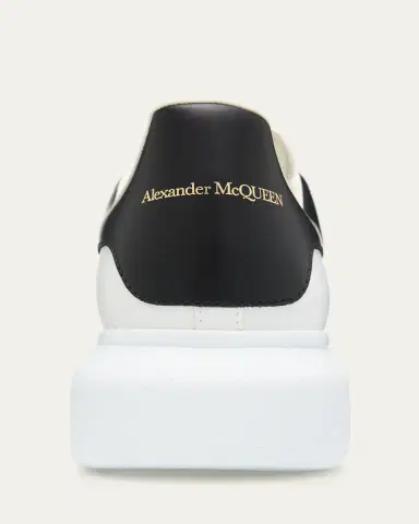 Alexander McQueen Men's Leather Oversized Sneakers | Thumbnail 5