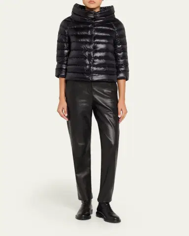 Herno Sofia Ultra-Lightweight Down Bolero Jacket | Thumbnail 2 Herno Sofia Ultra-Lightweight Down Bolero Jacket | Thumbnail 2