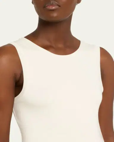 ÉTERNE Sleeveless Crewneck Top | Thumbnail 5
