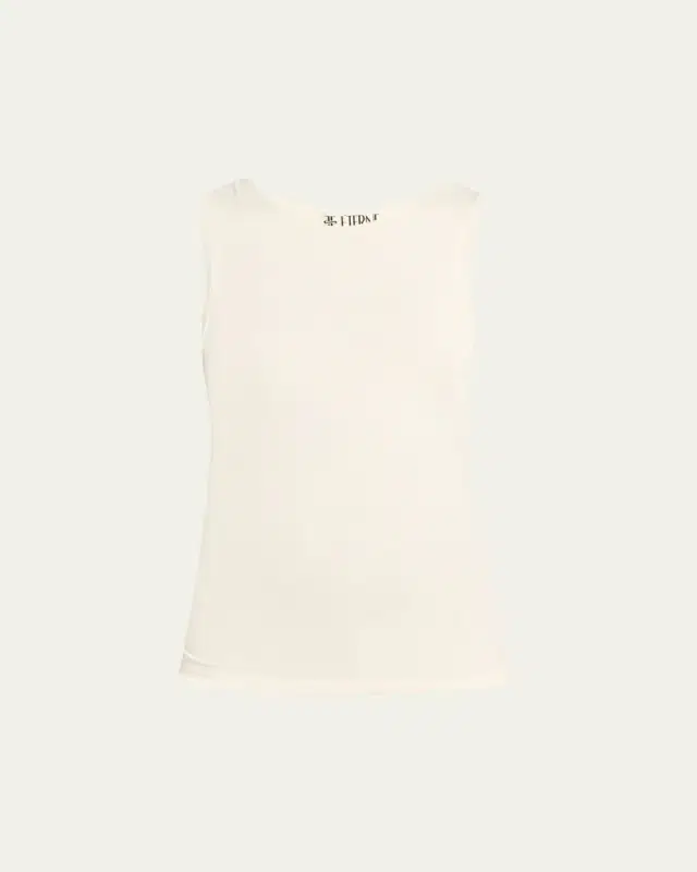 Eterne Sleeveless Crewneck Top