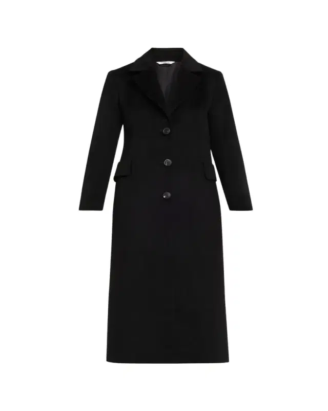 Fleurette Mia Italian Wool Maxi Coat