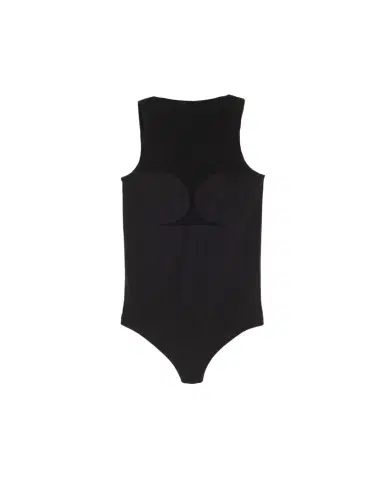Wolford Corset-Effect Sleeveless Bodysuit with Sheer Panels | Thumbnail 1 Wolford Corset-Effect Sleeveless Bodysuit with Sheer Panels | Thumbnail 1