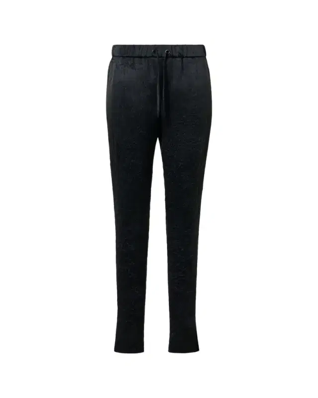 Akris punto Mike Crinkled Satin Ankle Jogger Pants