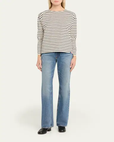 Kule The Boyfriend Striped Top | Thumbnail 2