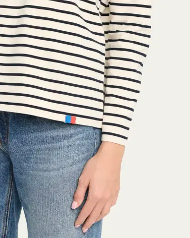 Kule The Boyfriend Striped Top | Thumbnail 5