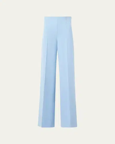 Akris Double-Face Wool Bootcut Trousers | Thumbnail 6