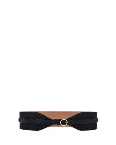 Alaïa Nubuck Double Large Belt | Thumbnail 1 Alaïa Nubuck Double Large Belt | Thumbnail 1