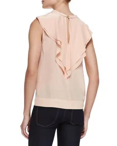 Lafayette 148 New York Sleeveless Matte Crepe Turtleneck Pullover | Thumbnail 6 Lafayette 148 New York Sleeveless Matte Crepe Turtleneck Pullover | Thumbnail 6