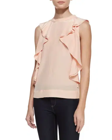 Lafayette 148 New York Sleeveless Matte Crepe Turtleneck Pullover | Thumbnail 7 Lafayette 148 New York Sleeveless Matte Crepe Turtleneck Pullover | Thumbnail 7