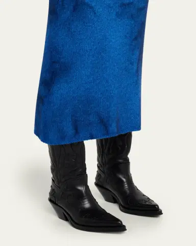 Gabriela Hearst Capitana Leather Western Boots | Thumbnail 2