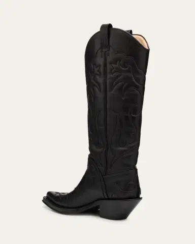 Gabriela Hearst Capitana Leather Western Boots | Thumbnail 4