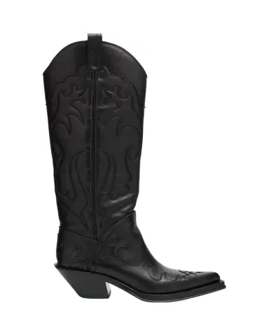 Gabriela Hearst Capitana Leather Western Boots | Thumbnail 1