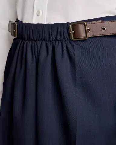 Loewe Belted Crop Straight-Leg Trousers | Thumbnail 5 Loewe Belted Crop Straight-Leg Trousers | Thumbnail 5