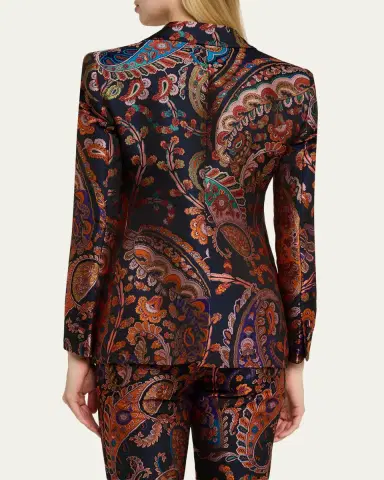 Etro Paisley Silk Brocade Jacket | Thumbnail 3 Etro Paisley Silk Brocade Jacket | Thumbnail 3