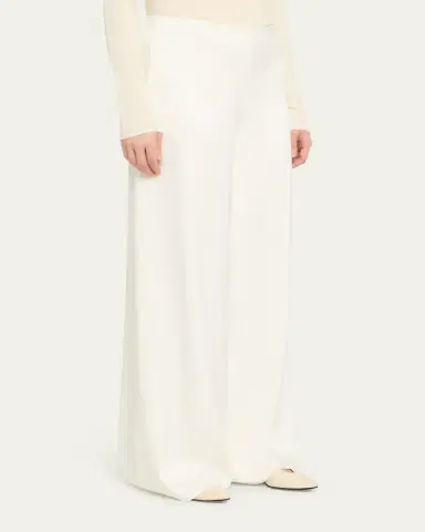 Ungaro Kai Wide-Leg Satin Pants | Thumbnail 4 Ungaro Kai Wide-Leg Satin Pants | Thumbnail 4