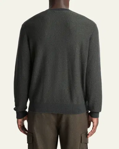 Vince Men's Geometric Jacquard Sweater | Thumbnail 6
