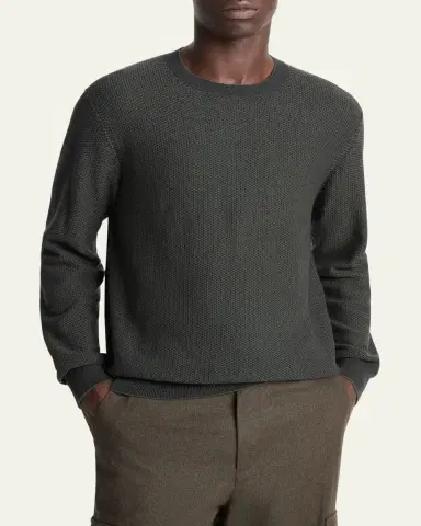 Vince Men's Geometric Jacquard Sweater | Thumbnail 7