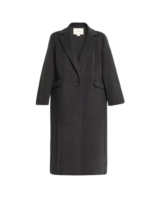 Vince Cashmere-Wool Single-Breasted Coat