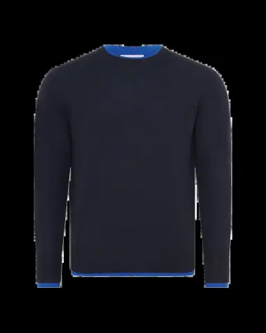 Gabriela Hearst Men's Wells Cashmere Silk Crewneck Sweater | Thumbnail 2 Gabriela Hearst Men's Wells Cashmere Silk Crewneck Sweater | Thumbnail 2