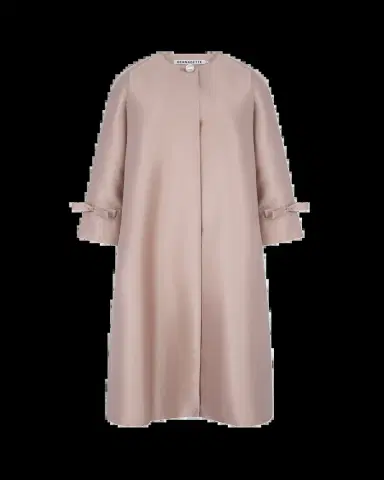 BERNADETTE David Bow-Sleeve Silk Mikado Top Coat | Thumbnail 2 BERNADETTE David Bow-Sleeve Silk Mikado Top Coat | Thumbnail 2