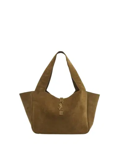 Saint Laurent Le 5 À 7 Bea YSL Cabas Tote Bag in Suede | Thumbnail 1