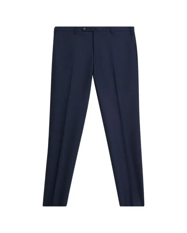 Men's Micro-Houndstooth Wool and Cashmere Trousers