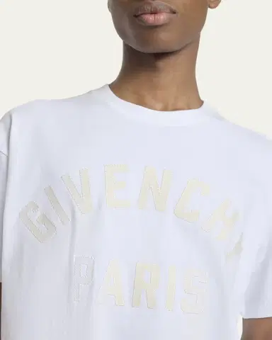 Givenchy Men's Logo Crewneck T-Shirt | Thumbnail 5 Givenchy Men's Logo Crewneck T-Shirt | Thumbnail 5