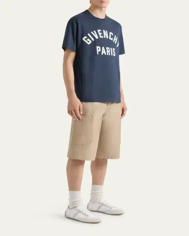 Givenchy Men's Logo Crewneck T-Shirt | Thumbnail 10 Givenchy Men's Logo Crewneck T-Shirt | Thumbnail 10