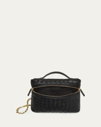 Bottega Veneta Small Soft Vanity Intrecciato Leather Crossbody Bag | Thumbnail 4 Bottega Veneta Small Soft Vanity Intrecciato Leather Crossbody Bag | Thumbnail 4