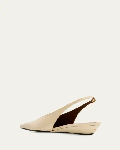 Giuseppe Zanotti Orsola Leather Wedge Pumps | Thumbnail 2 Giuseppe Zanotti Orsola Leather Wedge Pumps | Thumbnail 2