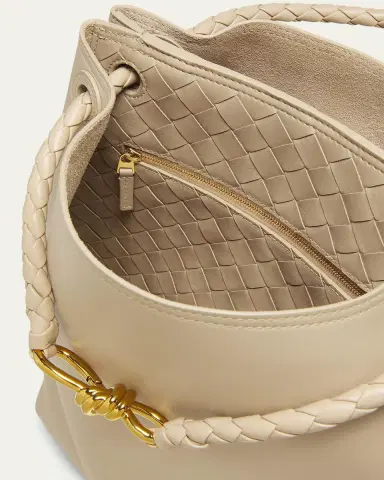 Bottega Veneta Borsa Leather Shoulder Bag | Thumbnail 12 Bottega Veneta Borsa Leather Shoulder Bag | Thumbnail 12
