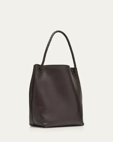 Bottega Veneta Borsa Leather Shoulder Bag | Thumbnail 3 Bottega Veneta Borsa Leather Shoulder Bag | Thumbnail 3