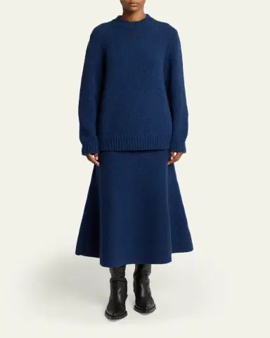 Gabriela Hearst Alfie Cashmere Crewneck Sweater | Thumbnail 2