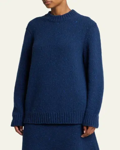 Gabriela Hearst Alfie Cashmere Crewneck Sweater | Thumbnail 4