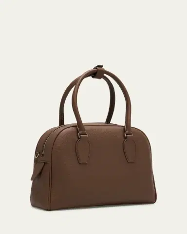 The Row India 10.0 Top-Handle Bag in Calfskin Leather | Thumbnail 3 The Row India 10.0 Top-Handle Bag in Calfskin Leather | Thumbnail 3