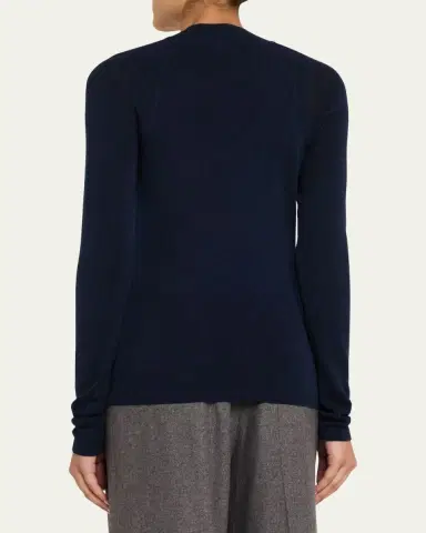 MAJESTIC FILATURES Fine Knit Merino Wool-Silk Sweater | Thumbnail 3 MAJESTIC FILATURES Fine Knit Merino Wool-Silk Sweater | Thumbnail 3