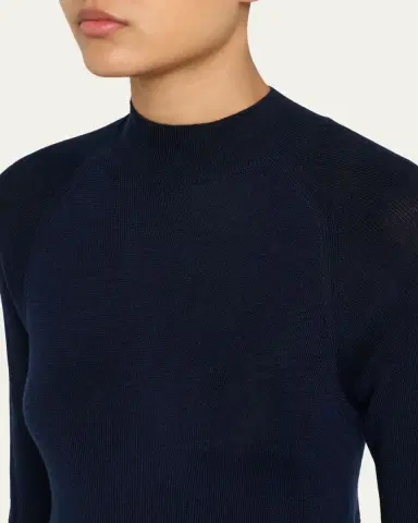 MAJESTIC FILATURES Fine Knit Merino Wool-Silk Sweater | Thumbnail 5 MAJESTIC FILATURES Fine Knit Merino Wool-Silk Sweater | Thumbnail 5