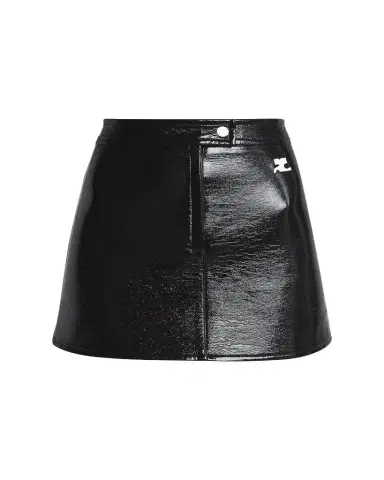 Courrèges Reedition Vinyl Mini Skirt | Thumbnail 1
