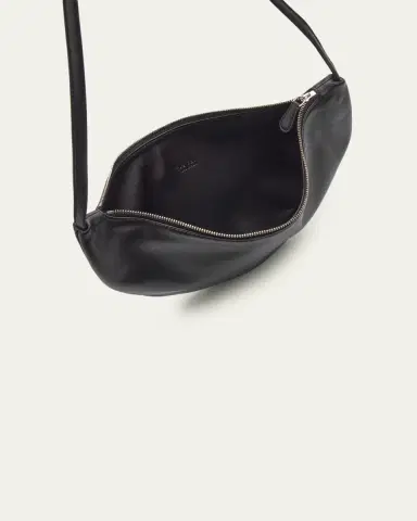 The Row Izzy Small Crescent Shoulder Bag in Leather | Thumbnail 4 The Row Izzy Small Crescent Shoulder Bag in Leather | Thumbnail 4