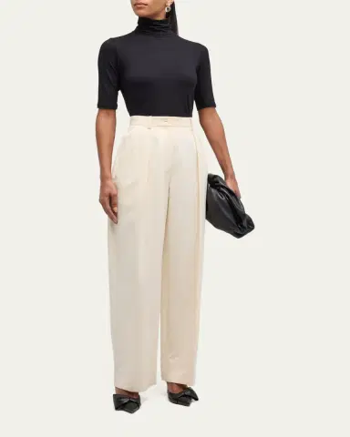 MAJESTIC FILATURES Soft Touch Half-Sleeve Turtleneck | Thumbnail 2 MAJESTIC FILATURES Soft Touch Half-Sleeve Turtleneck | Thumbnail 2