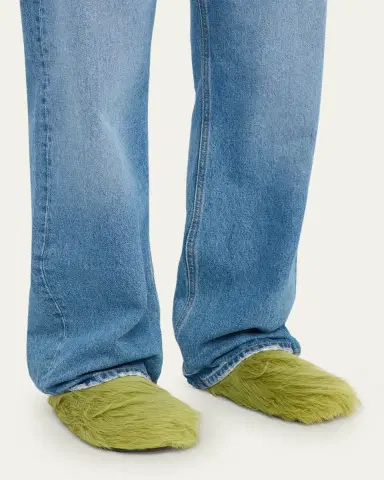 Marni Men's Fussbett Calf Hair Sabot Mules | Thumbnail 3