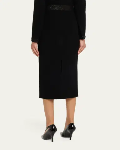 A.L.C. Jane Embellished Knit Midi Skirt | Thumbnail 3
