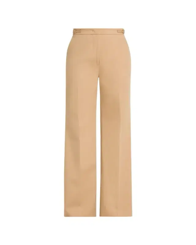 Gabriela Hearst Vesta Cotton Twill Flare Pants