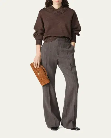 Bottega Veneta Andiamo Leather Clutch Bag | Thumbnail 2 Bottega Veneta Andiamo Leather Clutch Bag | Thumbnail 2