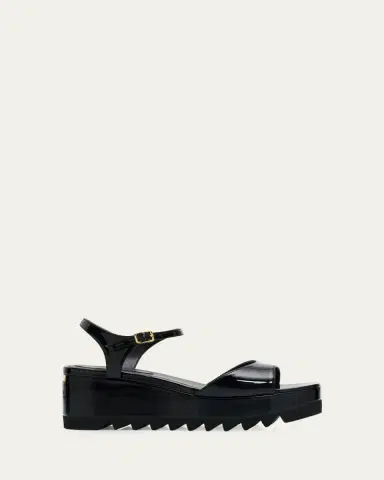 Stella McCartney 80mm Elyse Patent Platform Sandals | Thumbnail 4 Stella McCartney 80mm Elyse Patent Platform Sandals | Thumbnail 4