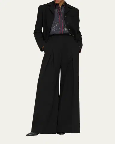 Lafayette 148 New York x The Morning Show Warren Wide-Leg Wool Pants | Thumbnail 2 Lafayette 148 New York x The Morning Show Warren Wide-Leg Wool Pants | Thumbnail 2